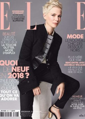 Michelle Williams - Elle France Cover (January 2018)